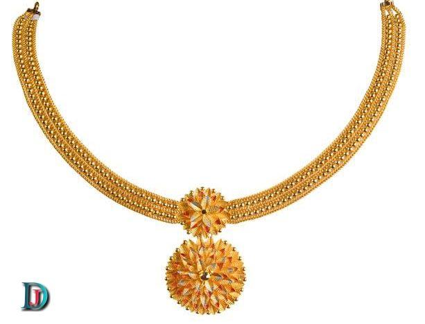 New and Latest Design of Rajasthani fancy gold Necklace 