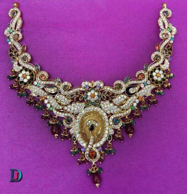 New and Latest Design of Rajasthani fancy gold Necklace 