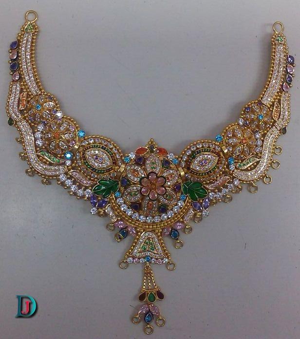 New and Latest Design of Rajasthani fancy gold Necklace 