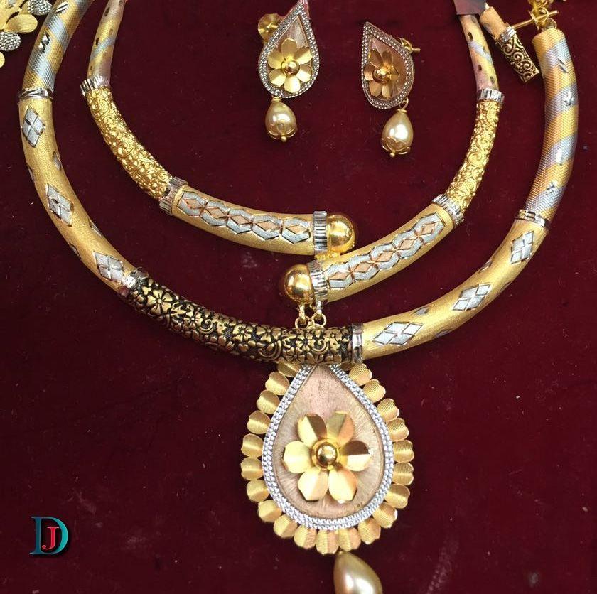 New and Latest Design of Rajasthani fancy gold Necklace 