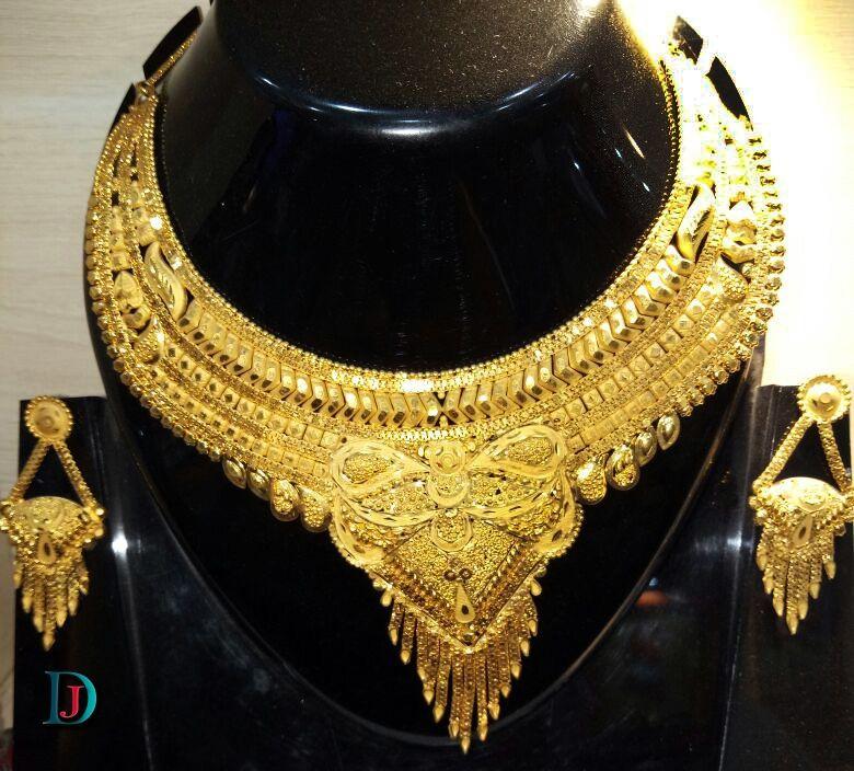 New and Latest Design of Rajasthani fancy gold Necklace 