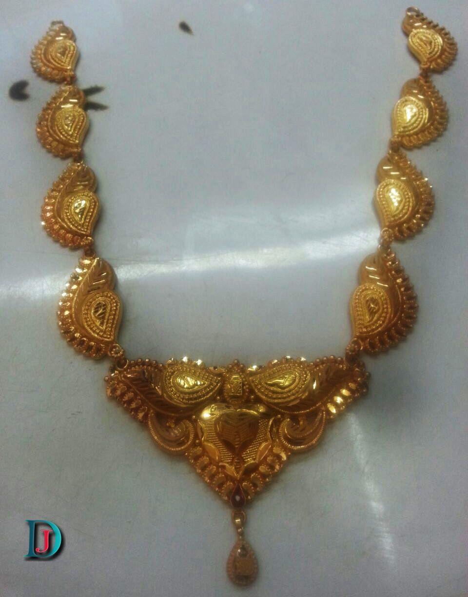 New and Latest Design of Rajasthani fancy gold Necklace 