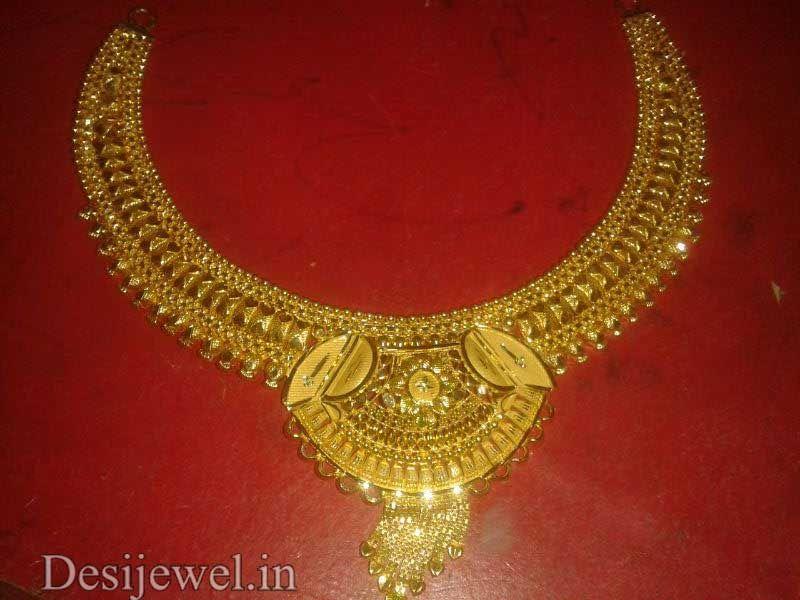 New and Latest Design of Rajasthani fancy gold Necklace 