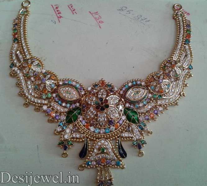 New and Latest Design of Rajasthani fancy gold Necklace 