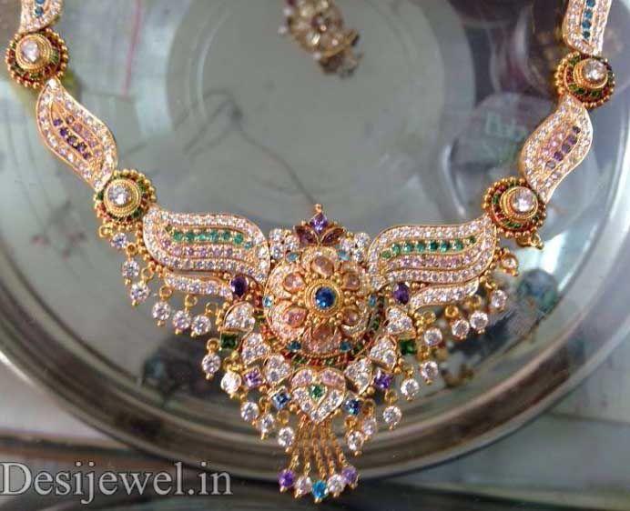 New and Latest Design of Rajasthani fancy gold Necklace 