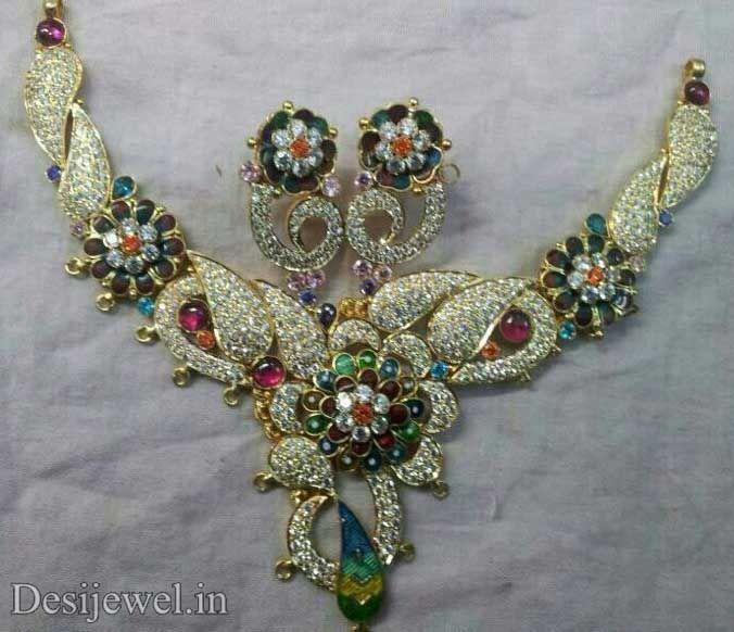 New and Latest Design of Rajasthani fancy gold Necklace 