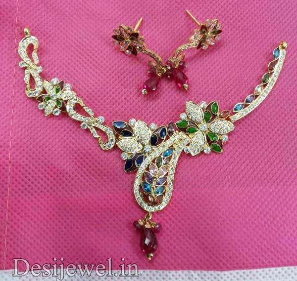 New and Latest Design of Rajasthani fancy gold Necklace 