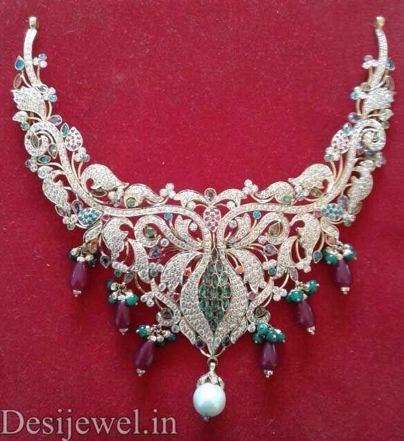 New and Latest Design of Rajasthani fancy gold Necklace 