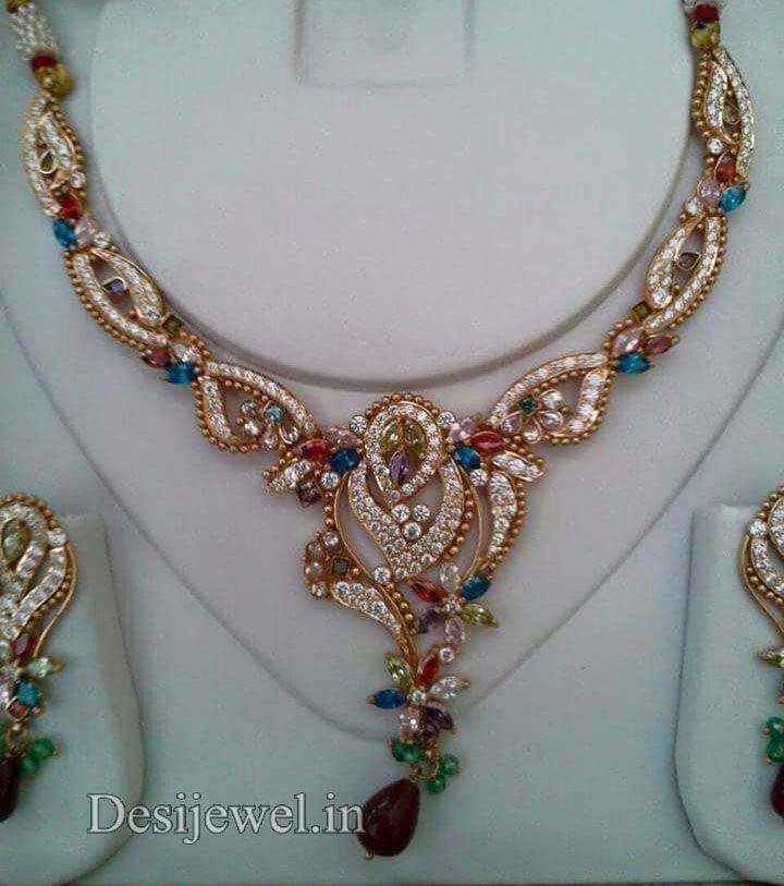 New and Latest Design of Rajasthani fancy gold Necklace 