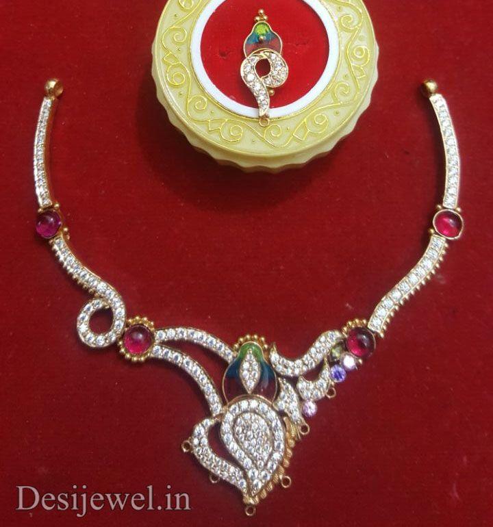 New and Latest Design of Rajasthani fancy gold Necklace 