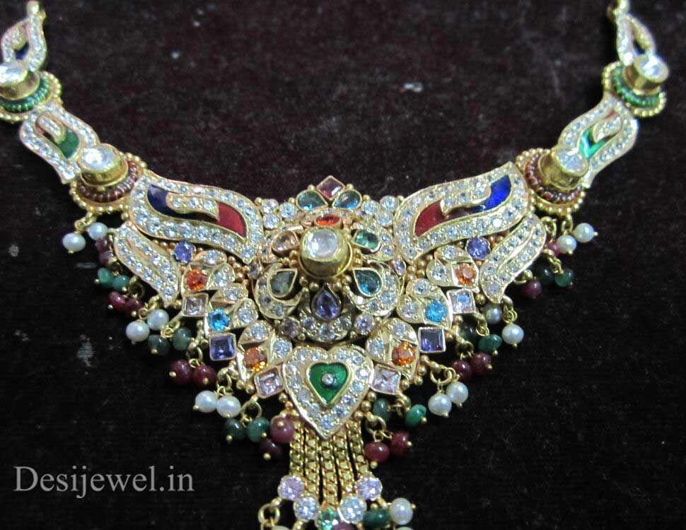 New and Latest Design of Rajasthani fancy gold Necklace 