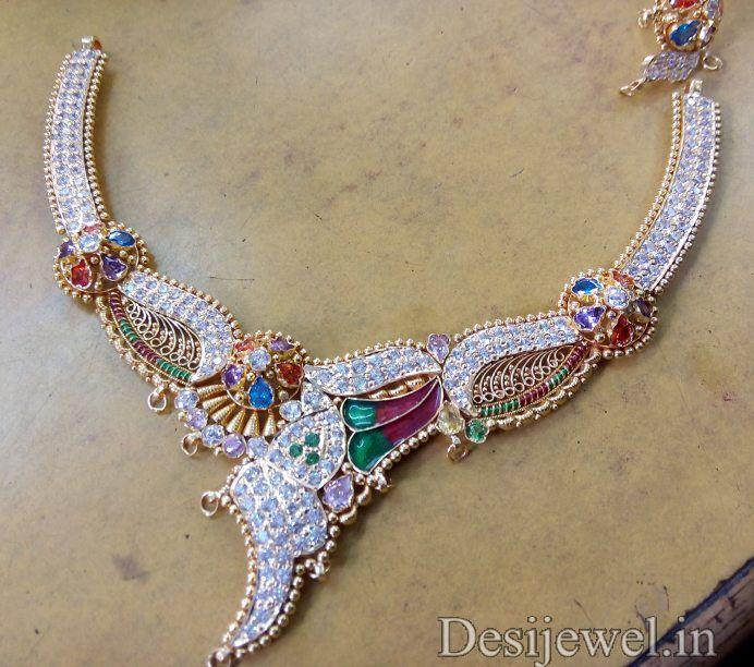 New and Latest Design of Rajasthani fancy gold Necklace 