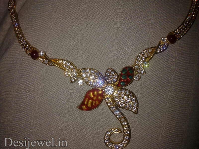 New and Latest Design of Rajasthani fancy gold Necklace 