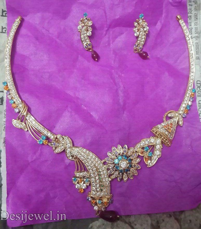 New and Latest Design of Rajasthani fancy gold Necklace 