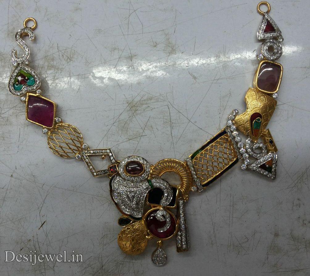 New and Latest Design of Rajasthani fancy gold Necklace 