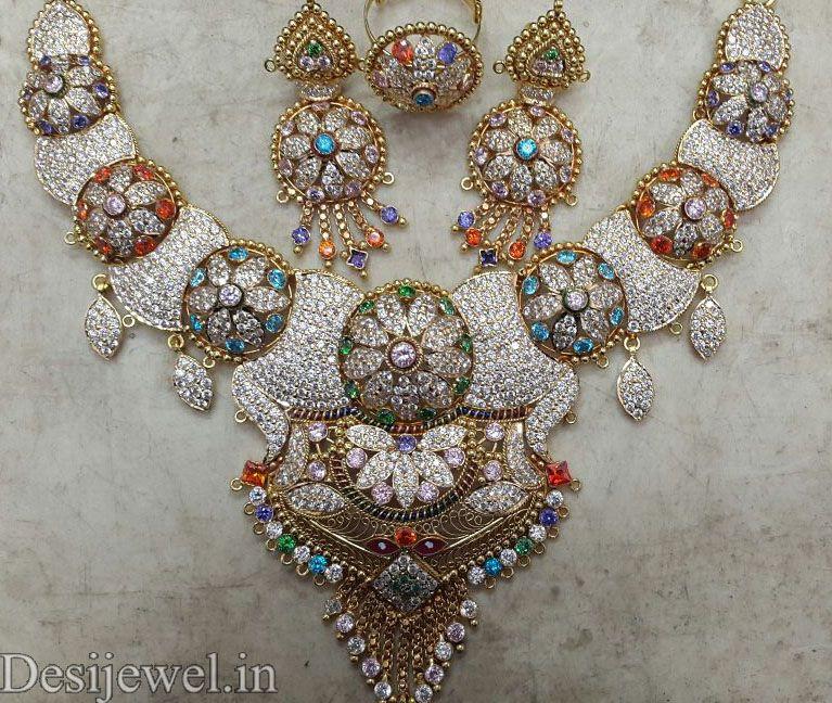 New and Latest Design of Rajasthani fancy gold Necklace 