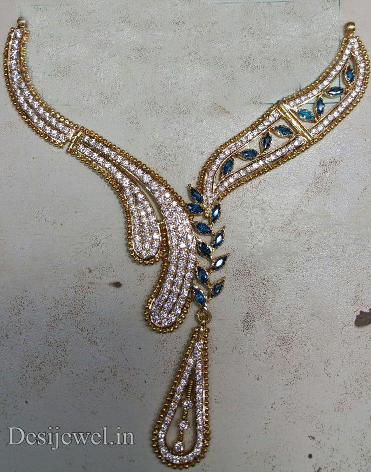 New and Latest Design of Rajasthani fancy gold Necklace 