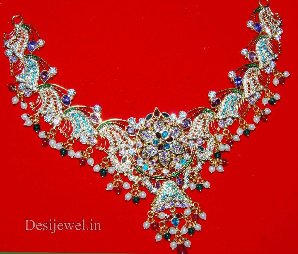 New and Latest Design of Rajasthani fancy gold Necklace 