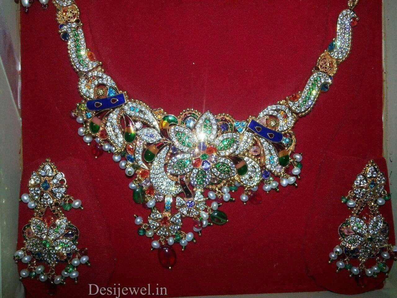 New and Latest Design of Rajasthani fancy gold Necklace 