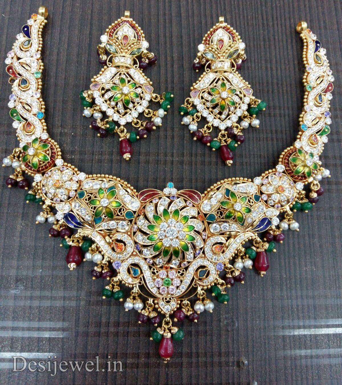 New and Latest Design of Rajasthani fancy gold Necklace 