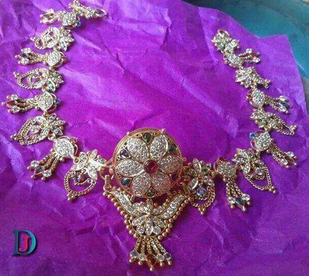 New and Latest Design of Rajasthani gold fancy Rakhdi-Set 