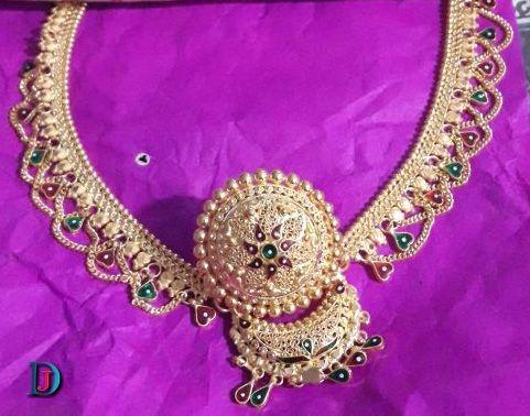 New and Latest Design of Rajasthani gold fancy Rakhdi-Set 
