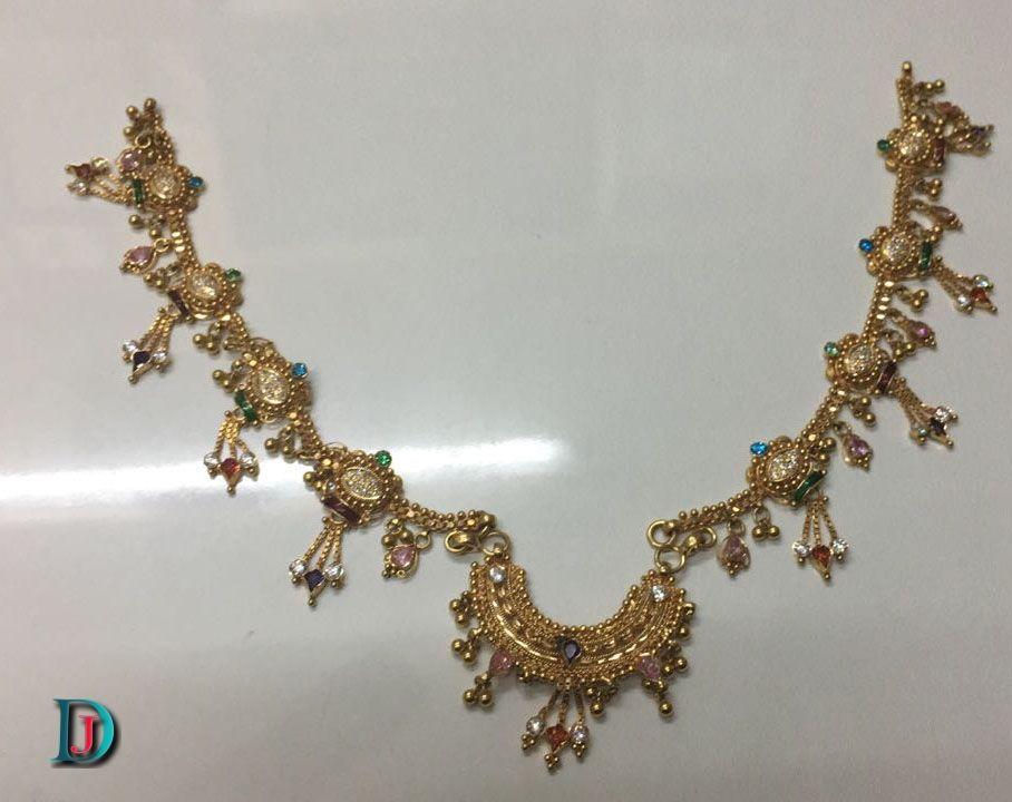 New and Latest Design of Rajasthani gold fancy Rakhdi-Set 