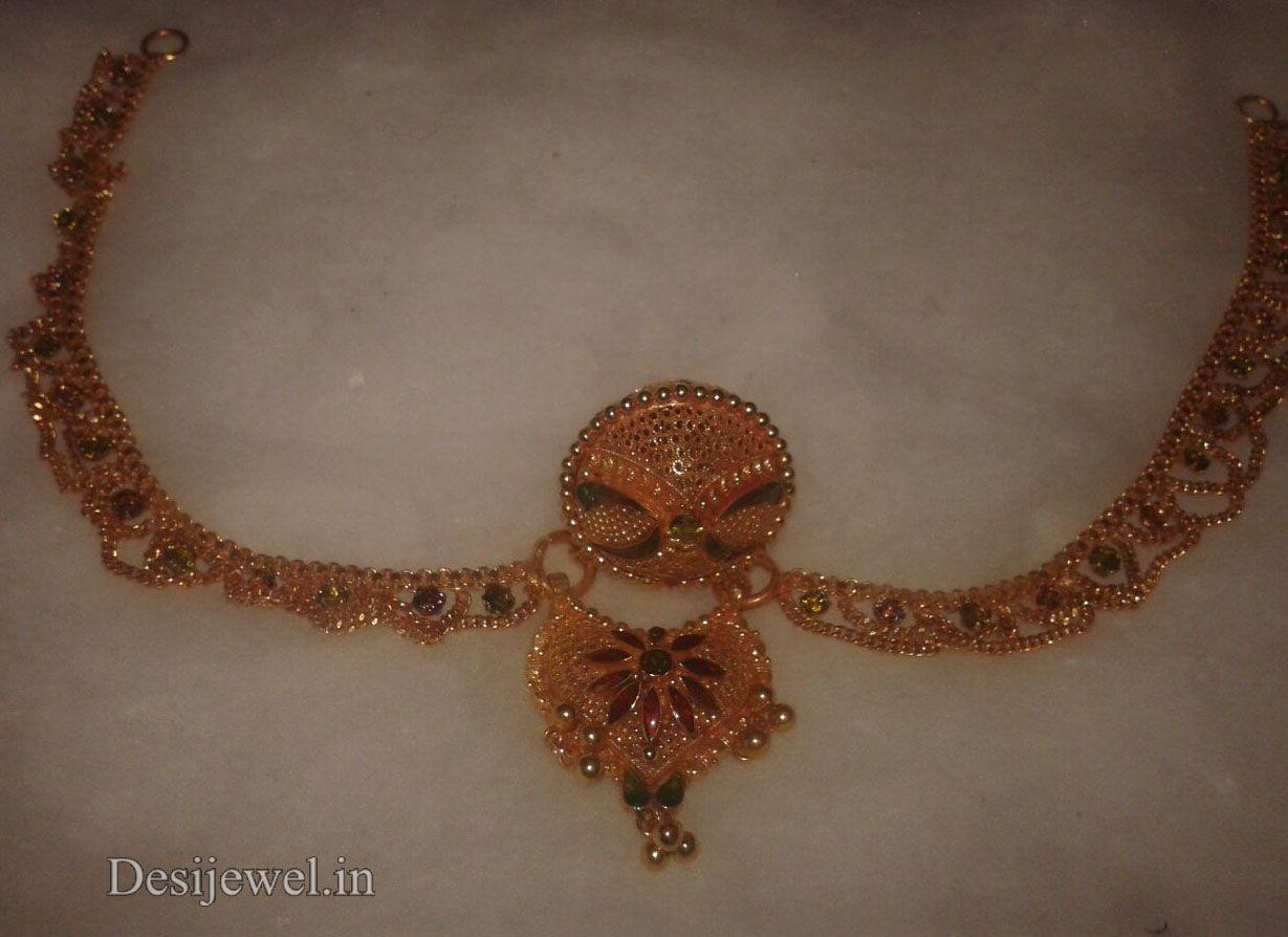 New and Latest Design of Rajasthani gold fancy Rakhdi-Set 