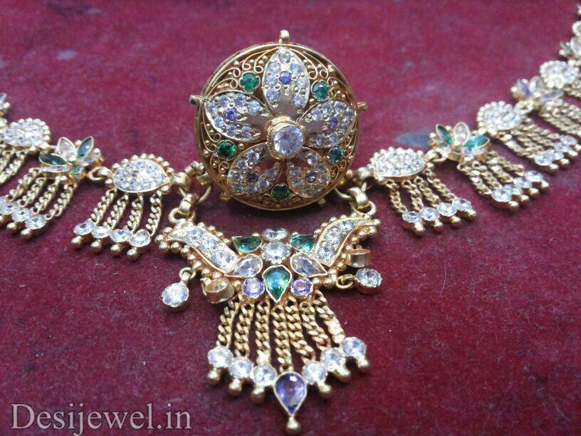 New and Latest Design of Rajasthani gold fancy Rakhdi-Set 