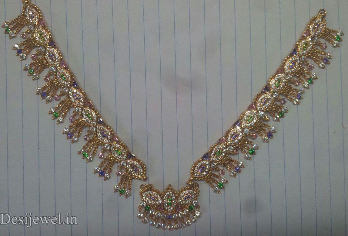 New and Latest Design of Rajasthani gold fancy Rakhdi-Set 