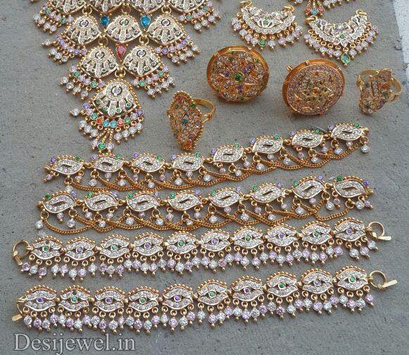 New and Latest Design of Rajasthani gold fancy Rakhdi-Set 