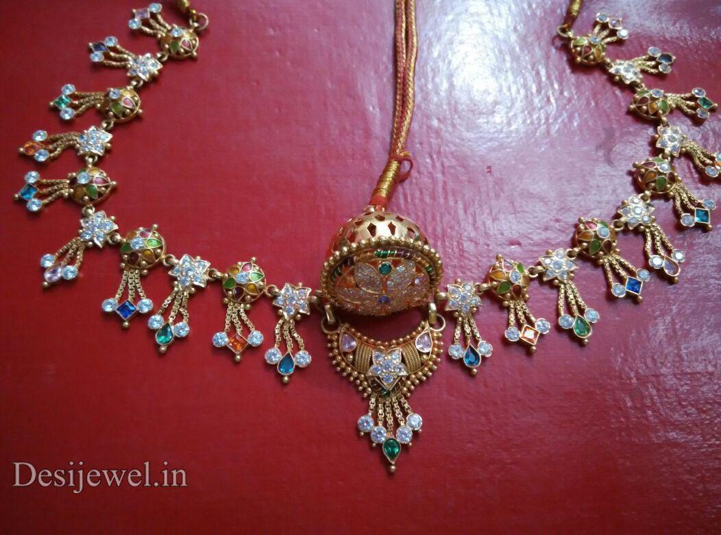 New and Latest Design of Rajasthani gold fancy Rakhdi-Set 