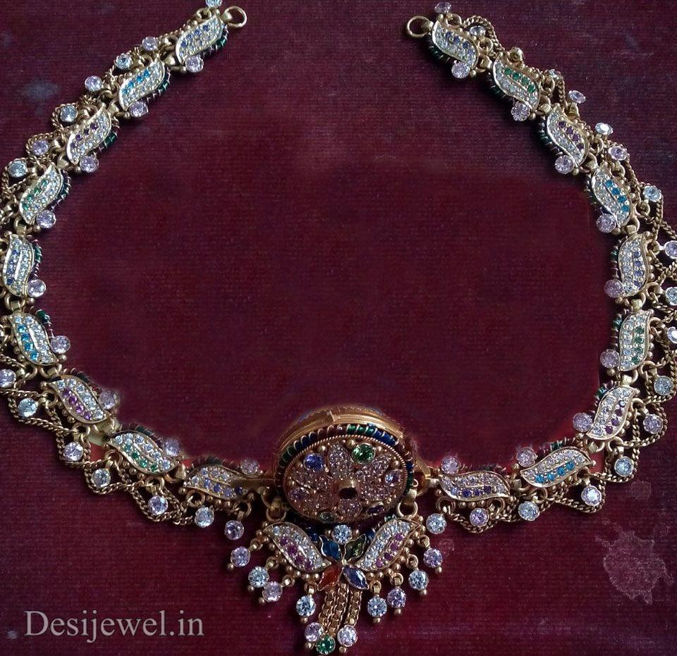 New and Latest Design of Rajasthani gold fancy Rakhdi-Set 