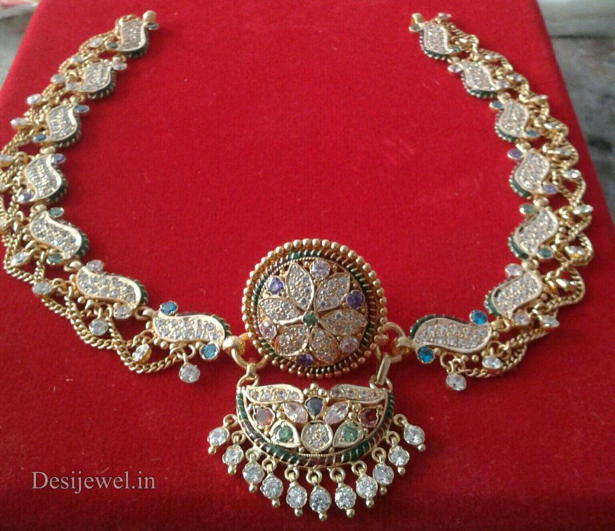 New and Latest Design of Rajasthani gold fancy Rakhdi-Set 