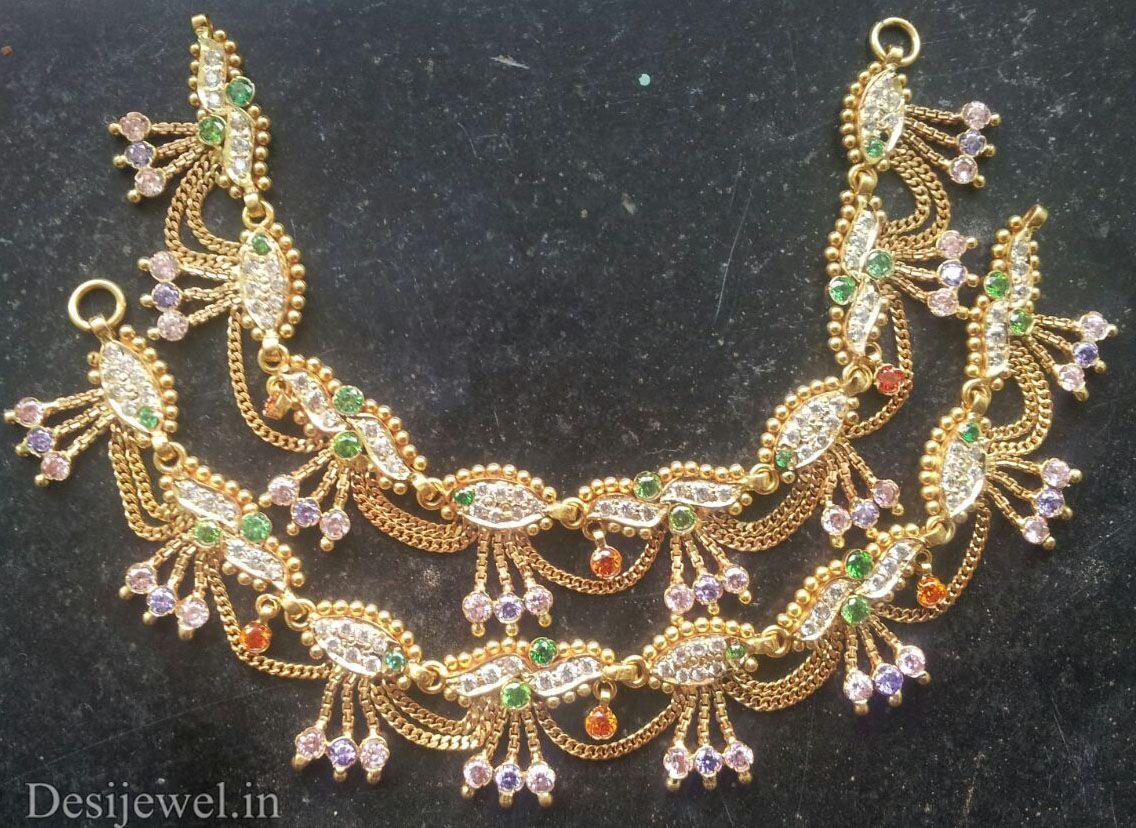 New and Latest Design of Rajasthani gold fancy Rakhdi-Set 