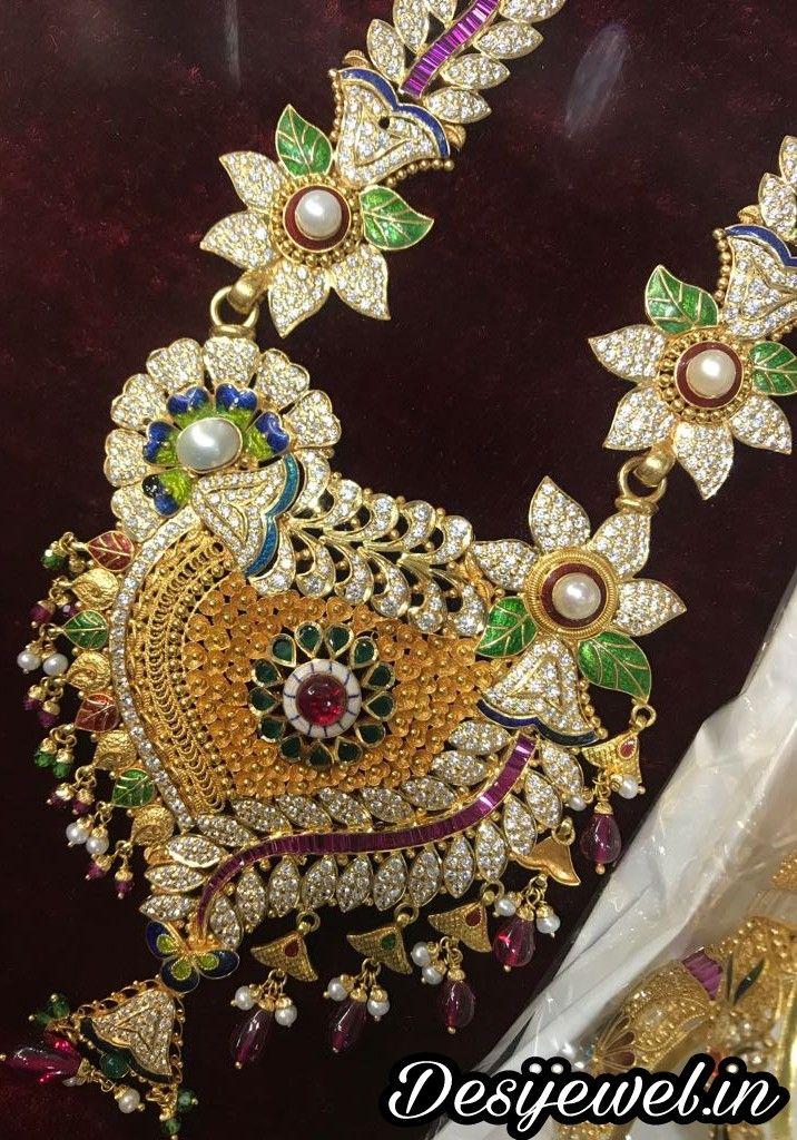 New and Latest Design of Rajasthani fancy gold Ram-Navmi 