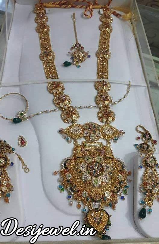 New and Latest Design of Rajasthani fancy gold Ram-Navmi 