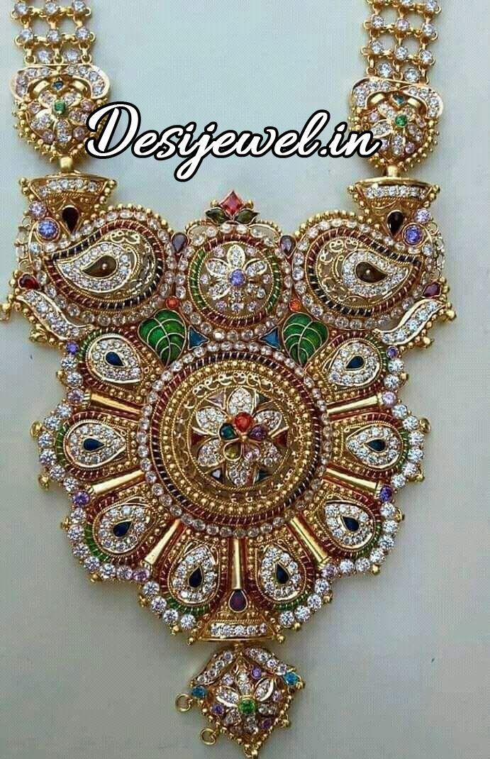 New and Latest Design of Rajasthani fancy gold Ram-Navmi 