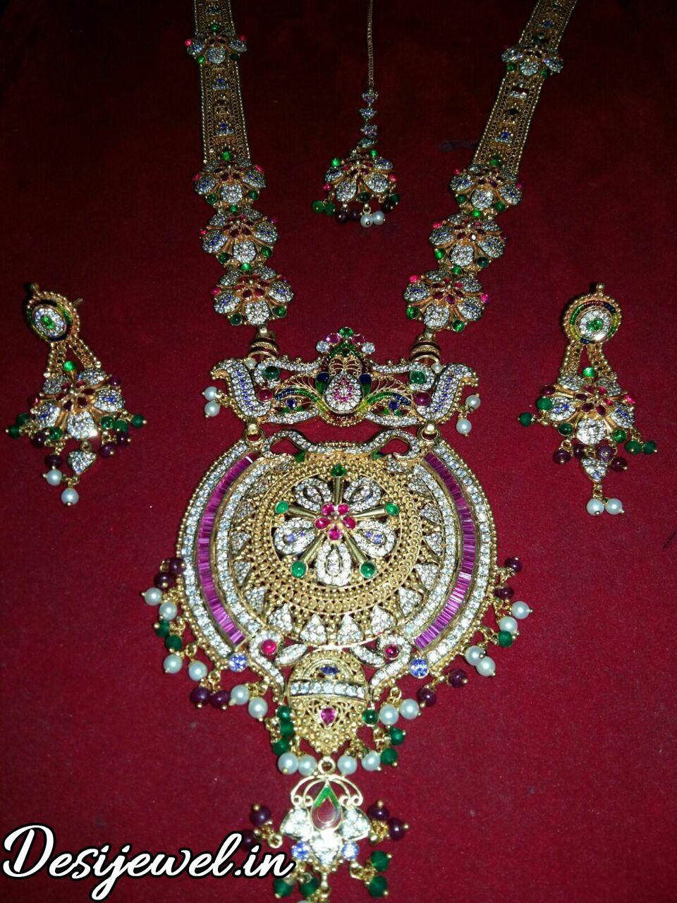 New and Latest Design of Rajasthani fancy gold Ram-Navmi 