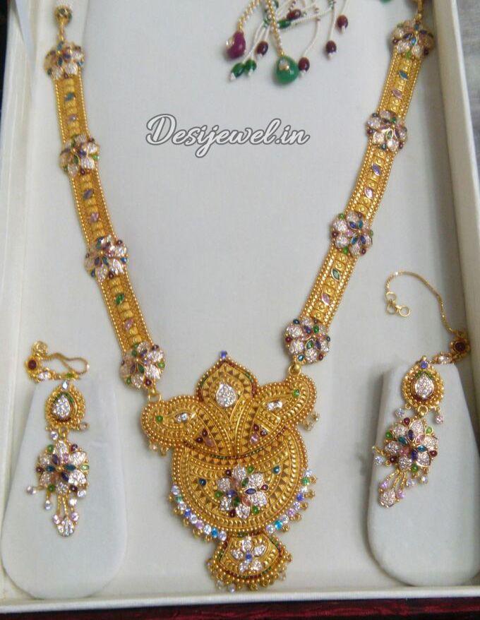 New and Latest Design of Rajasthani fancy gold Ram-Navmi 