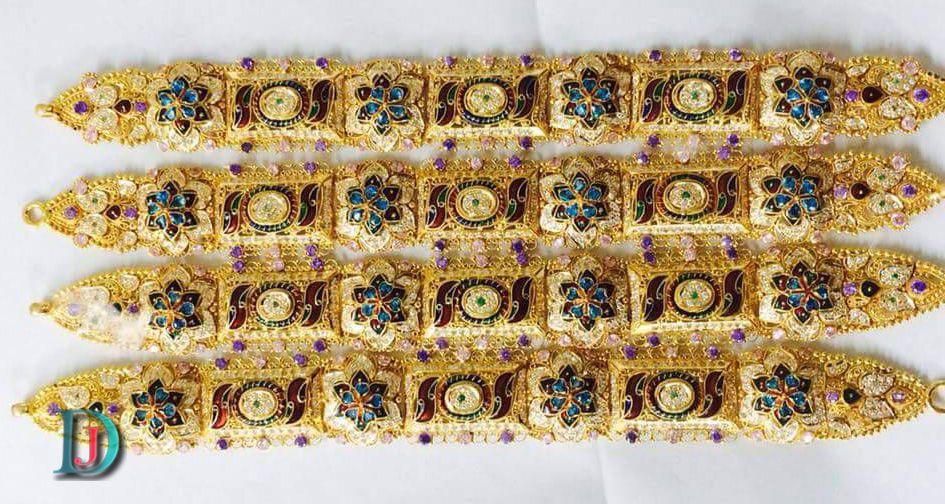 New and Latest Design of Rajasthani fancy gold Ram-Navmi 