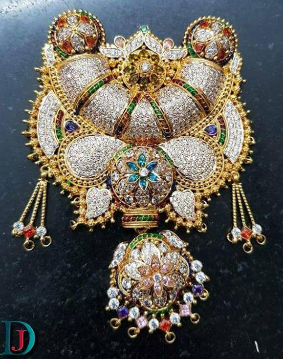 New and Latest Design of Rajasthani fancy gold Ram-Navmi 