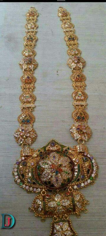 New and Latest Design of Rajasthani fancy gold Ram-Navmi 