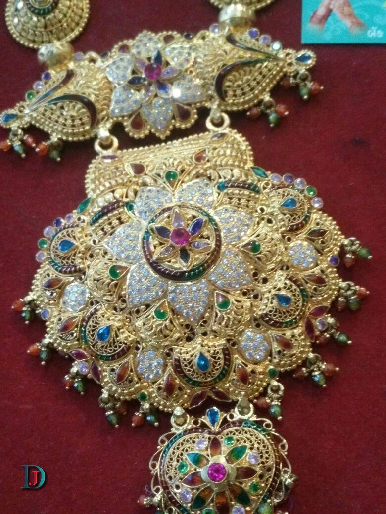 New and Latest Design of Rajasthani fancy gold Ram-Navmi 