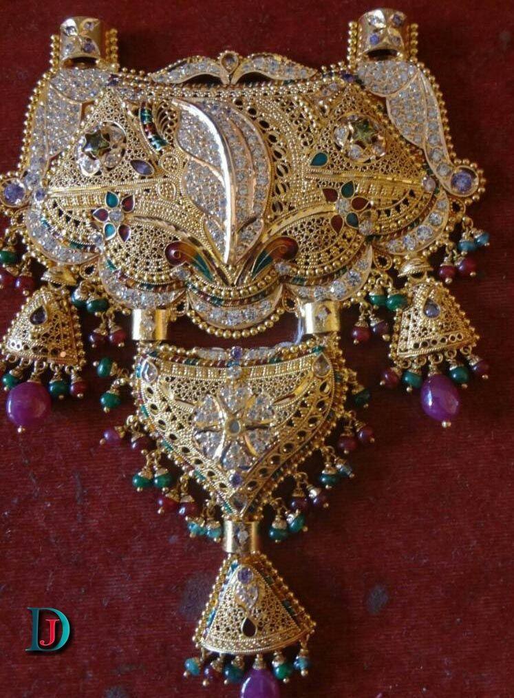 New and Latest Design of Rajasthani fancy gold Ram-Navmi 