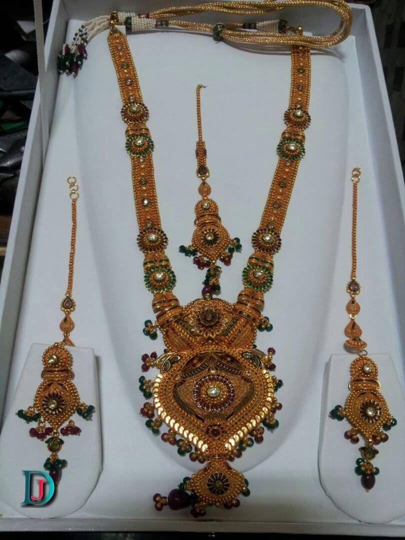New and Latest Design of Rajasthani fancy gold Ram-Navmi 