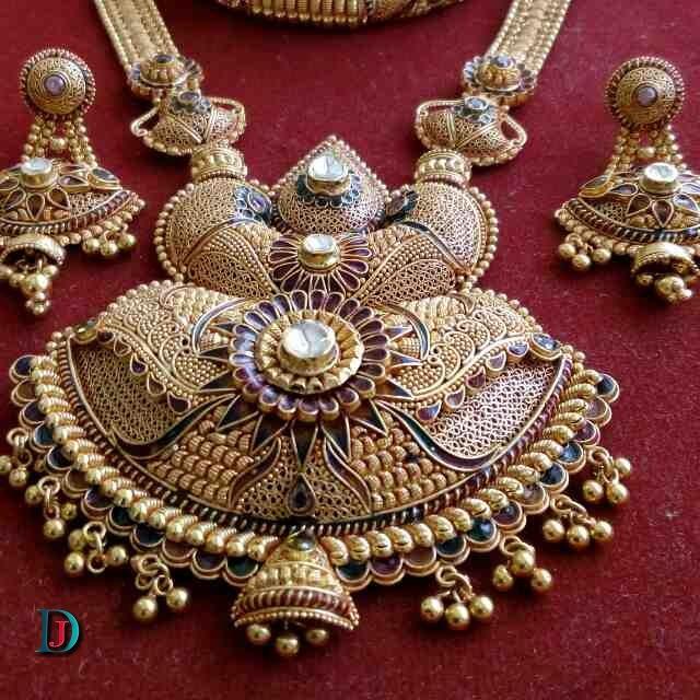 New and Latest Design of Rajasthani fancy gold Ram-Navmi 