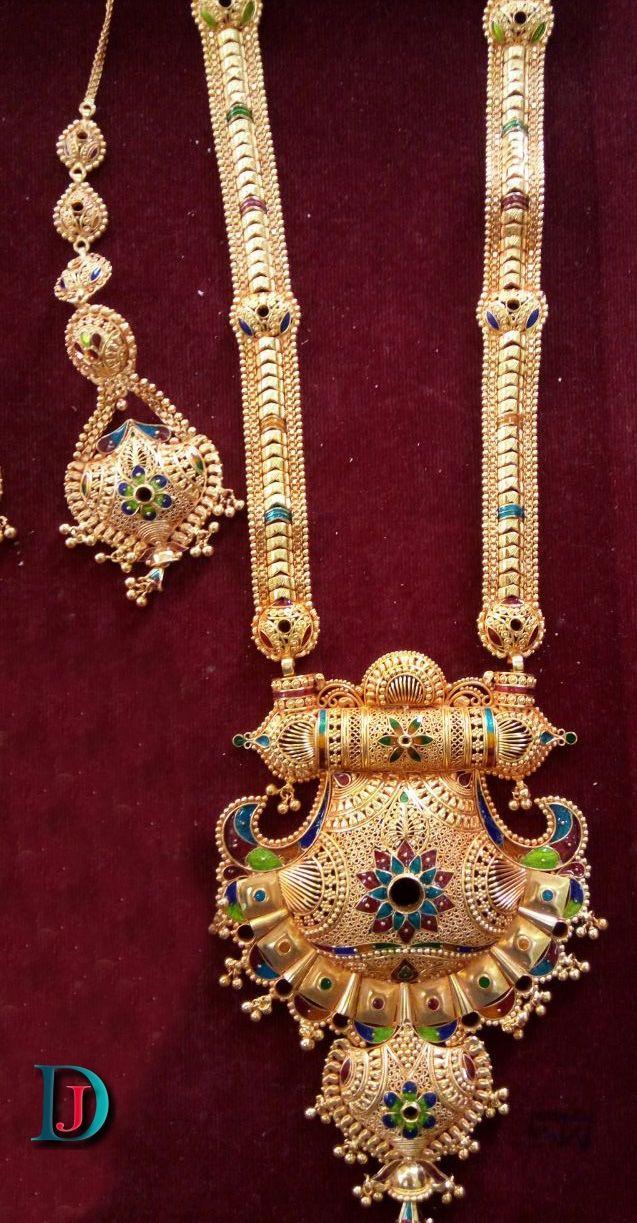 New and Latest Design of Rajasthani fancy gold Ram-Navmi 