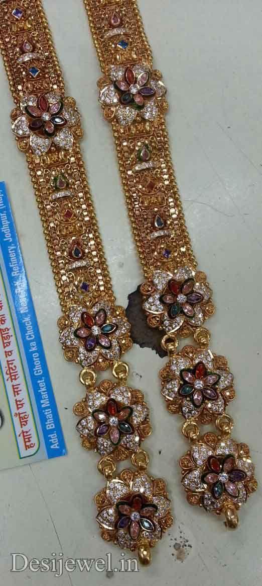 New and Latest Design of Rajasthani fancy gold Ram-Navmi 