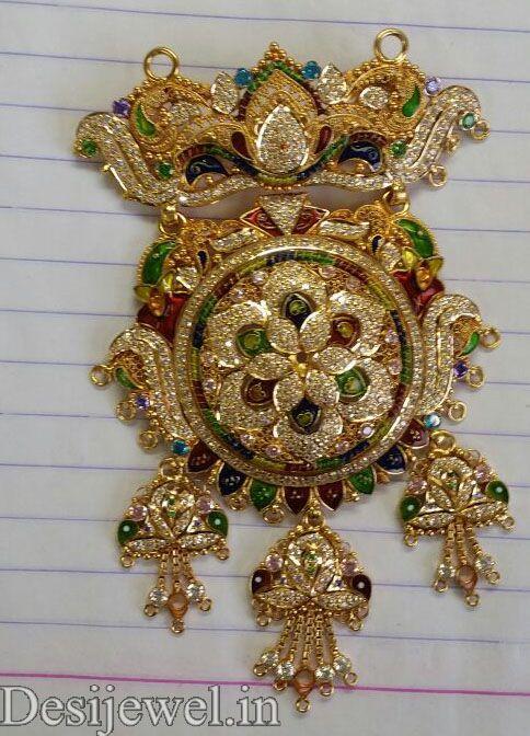 New and Latest Design of Rajasthani fancy gold Ram-Navmi 